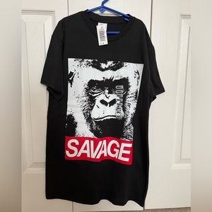 NWT - Gorilla Savage TShirt